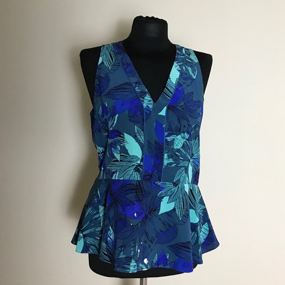 Rebecca Minkoff Tops - Rebecca Taylor Blue Silk Tank